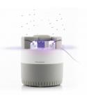 Innovagoods KL Silen Lampara USB Antimosquitos por Succion - Luz LED UV - Silenciosa - Alcance hasta 50m2 - Facil Limpieza - 12x