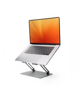 Innovagoods Lastan Soporte para Portatil hasta 18" - Regulable en Altura - Angulo Ajustable - Antideslizante - Ligero - Plegable