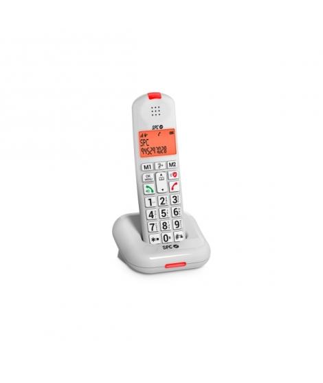 SPC Comfort Kairo Telefono Fijo Inalambrico DECT - Pantalla Iluminada - 5 Funciones Antispam - Teclas Grandes XL - Manos Libres 