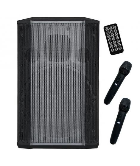 Coolsound Pro 600 Altavoz Autoamplificado Bluetooth 500W 8" 100W RMS con Bateria - True Wireless - USB, SD - 2 Microfonos Serie 