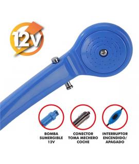 Muvip MV0634 Ducha Portatil 12V - Ultraligera y Compacta - Control de Caudal