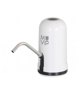 Muvip MV0636 Dispensador de Agua Portatil - Adaptadores para Garrafas de Hasta 20 Litros - Bateria Recargable - Compacto - Indic