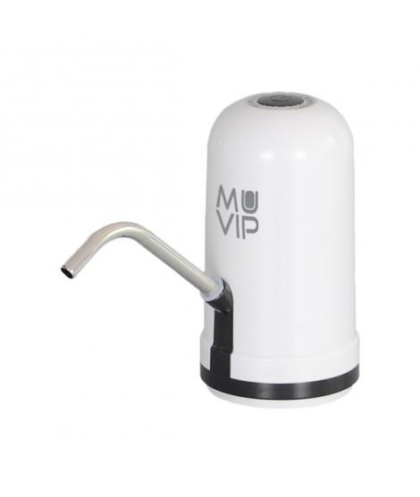 Muvip MV0636 Dispensador de Agua Portatil - Adaptadores para Garrafas de Hasta 20 Litros - Bateria Recargable - Compacto - Indic