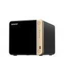 QNAP TS-464-8G NAS Torre Procesador Intel Celeron N5095 - Memoria 8GB - 4 Bahias 2.5", 3.5", M.2 - USB, HDMI, Ventilador 120mm