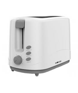 Muvip MV0643 Tostadora de Pan 750W - Capacidad para 2 Rebanadas - 6 Niveles de Tostado - Boton de Cancelacion - Funcion Desconge