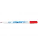 Bic Velleda 1721 Rotulador para Pizarra - Punta Fina - Trazo de 1.5mm - Borrado Optimo - Color Rojo