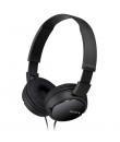 Sony MDR-ZX110B Auriculares con Microfono Integrado - Diadema Ajustable - Auriculares Giratorios - Color Negro