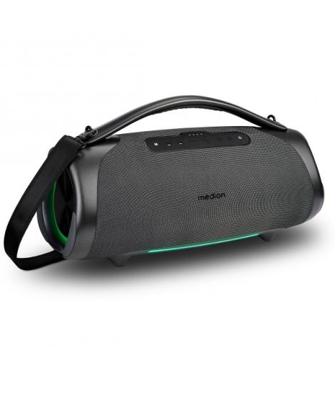 Medion Life P61768 XL Altavoz 50W + 50W RMS - Bluetooth 5.3 - Modo Broadcast - Resistente al Agua - Hasta 30 Horas de Autonomia 