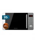 Cecotec ProClean 5110 Inox Microondas con Grill - 700W - Capacidad 20L - Pantalla LED - Acero Inoxidable - Seguro Infantil - Rev